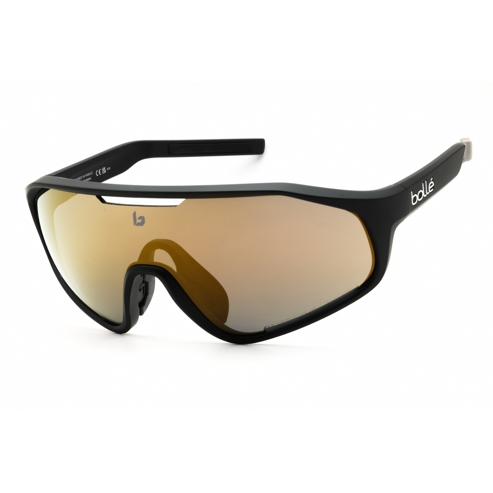 NWT Bolle Shifter-BS010013 136mm Black Matte Sunglasses